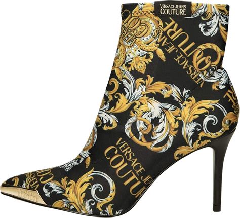 versace jeans couture baroque print boots|Versace Jeans Couture shoes.